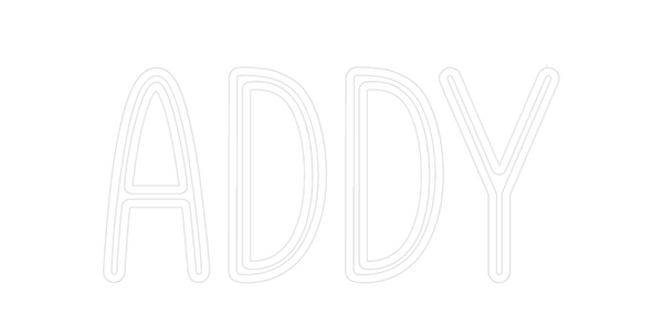 Custom Neon: Addy