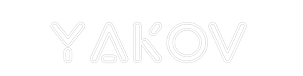 Custom Neon: Yakov