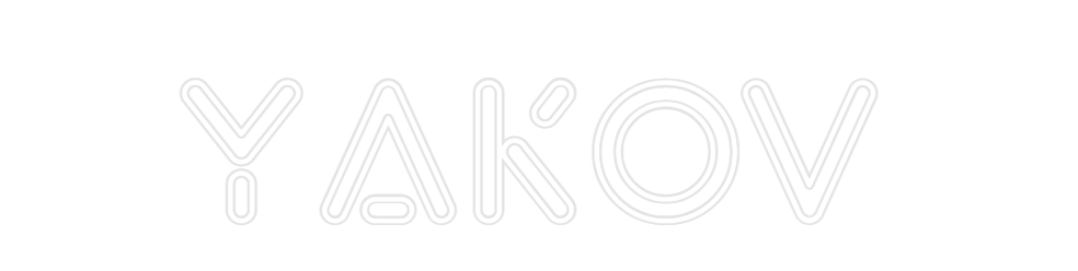 Custom Neon: Yakov