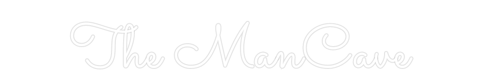 Custom Neon: The ManCave