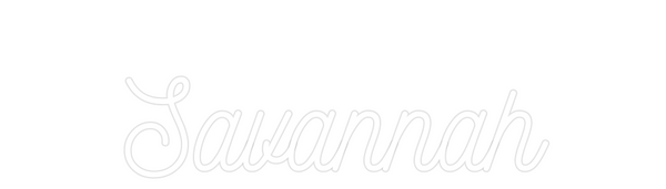 Custom Neon: Savannah