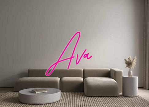 Custom Neon: Ava