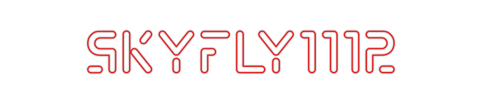 Custom Neon: Skyfly1112
