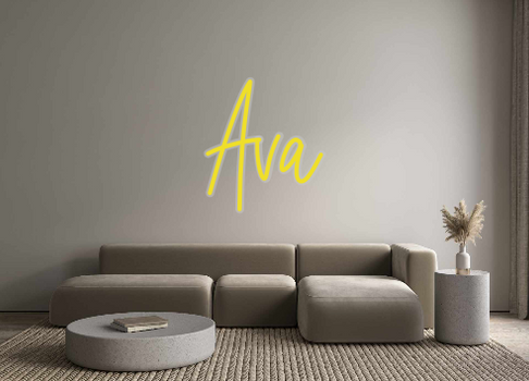 Custom Neon: Ava