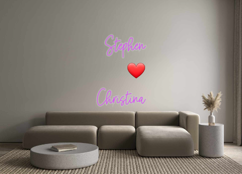 Custom Neon: Stephen
❤
Chr...