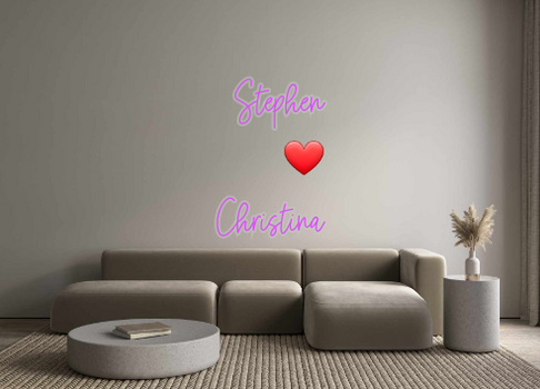 Custom Neon: Stephen
❤
Chr...
