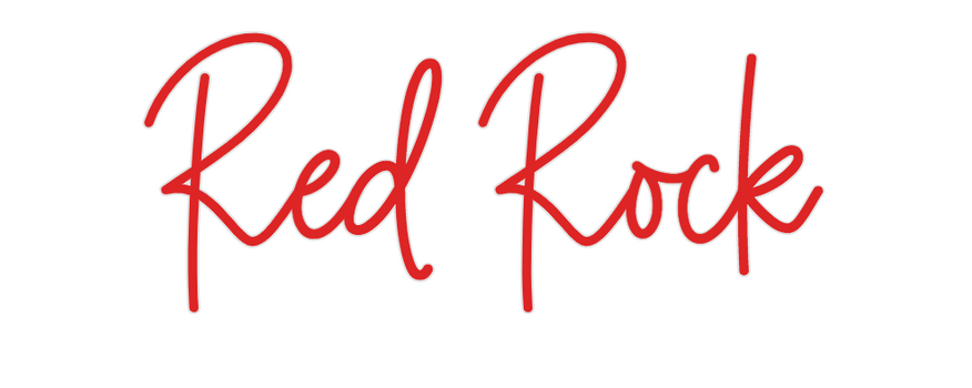 Custom Neon: Red Rock