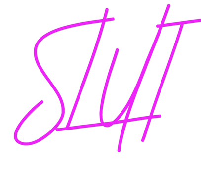Custom Neon: SLUT