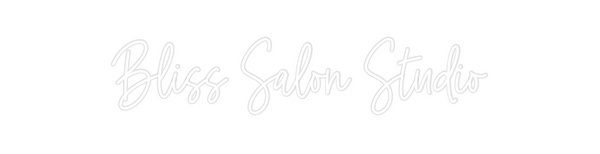 Custom Neon: Bliss Salon S...