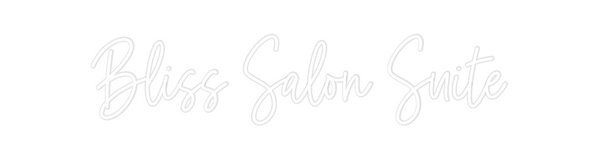 Custom Neon: Bliss Salon S...