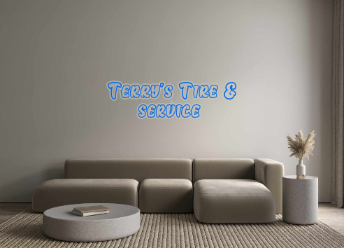 Custom Neon: Terry's Tire ...