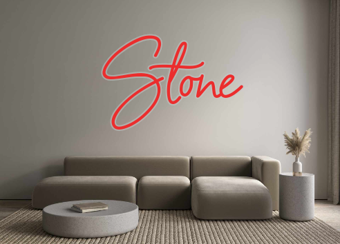 Custom Neon: Stone