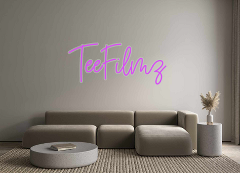 Custom Neon: TeeFilmz