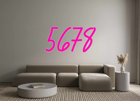 Custom Neon: 5678