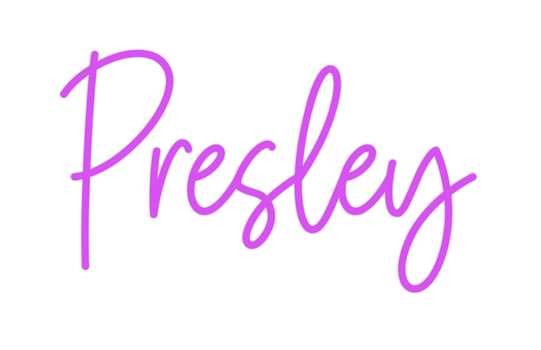 Custom Neon: Presley