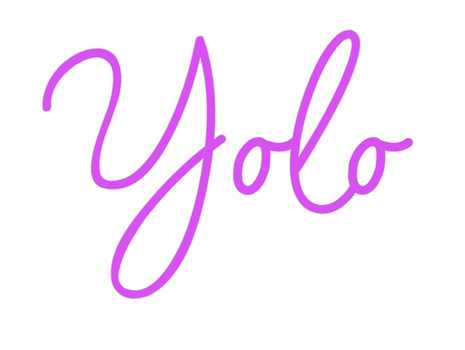 Custom Neon: Yolo