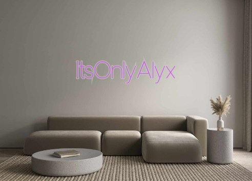 Custom Neon: ItsOnlyAlyx