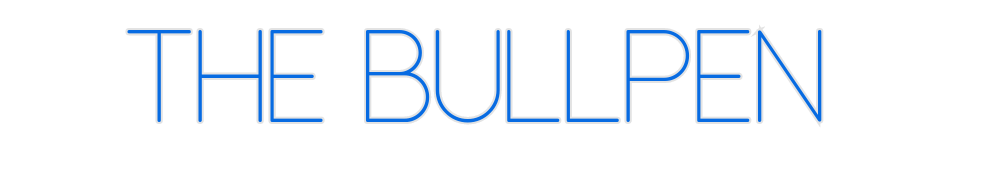 Custom Neon: THE BULLPEN