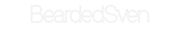 Custom Neon: BeardedSven