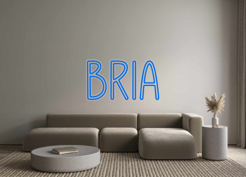 Custom Neon: Bria