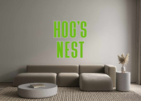 Custom Neon: Hog's
Nest