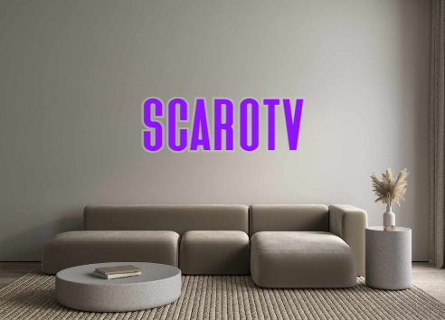 Custom Neon: ScaroTV