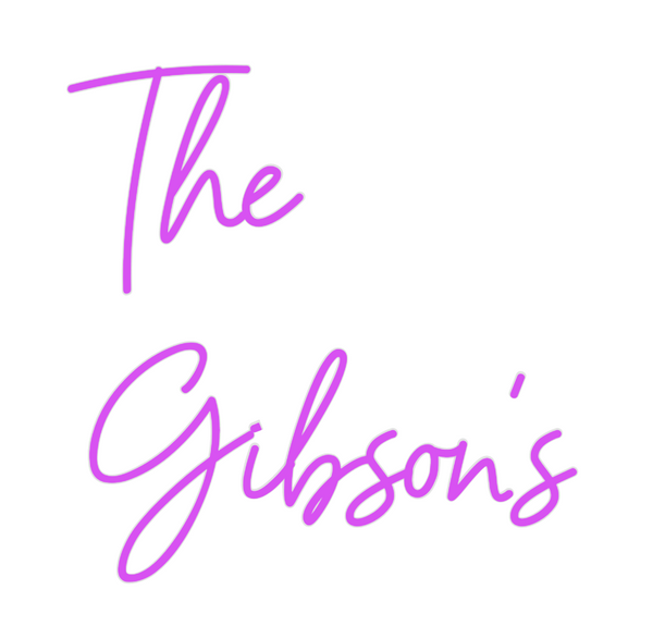 Custom Neon: The
Gibson's