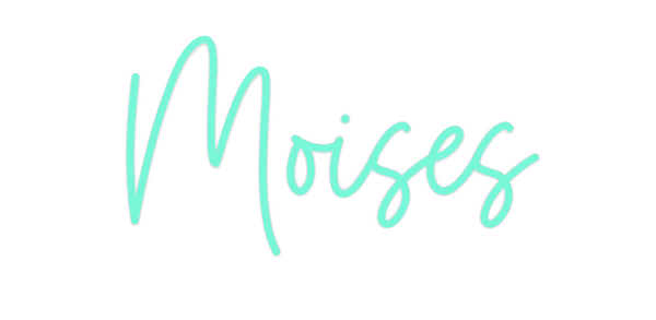 Custom Neon: Moises