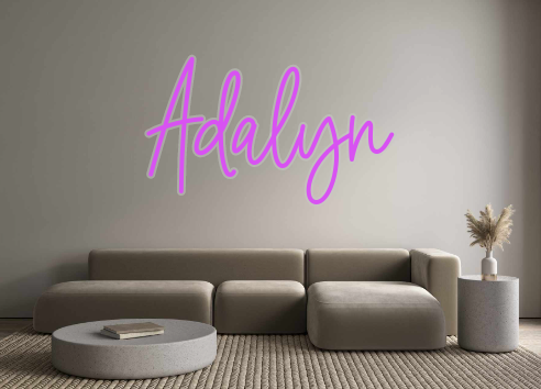 Custom Neon: Adalyn