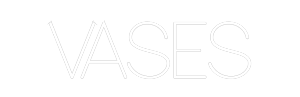 Custom Neon: VASES