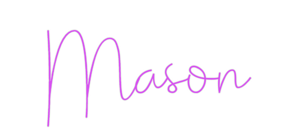 Custom Neon: Mason