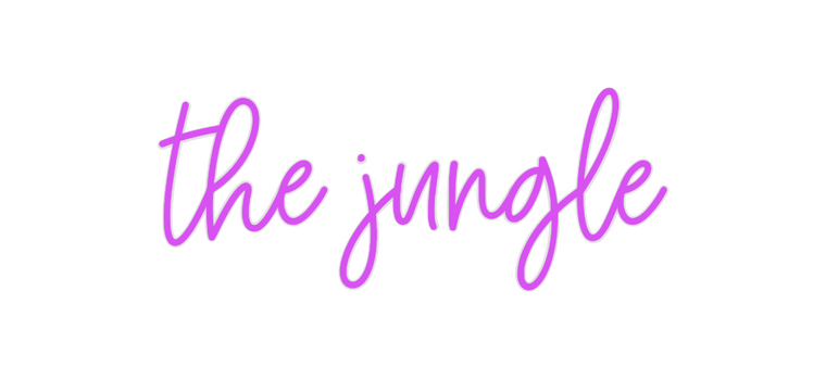 Custom Neon: the jungle