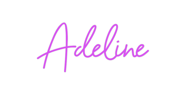 Custom Neon: Adeline