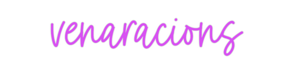 Custom Neon: venaracions