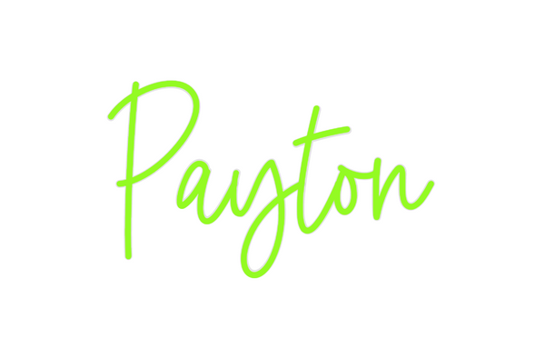 Custom Neon: Payton