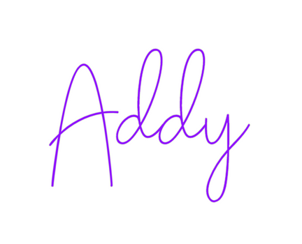 Custom Neon: Addy