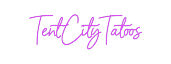 Custom Neon: TentCityTatoos