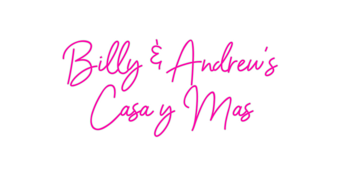 Custom Neon: Billy & Andre...