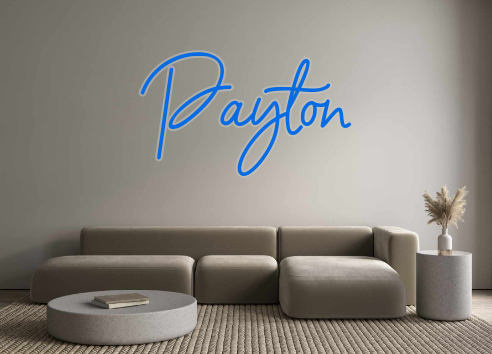 Custom Neon: Payton