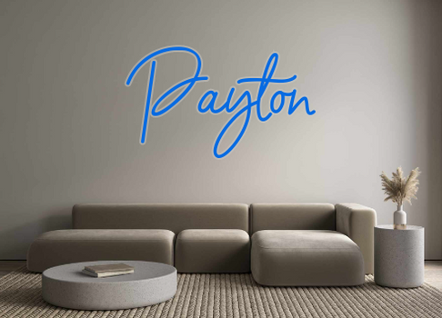 Custom Neon: Payton