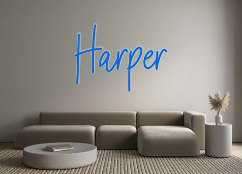 Custom Neon: Harper