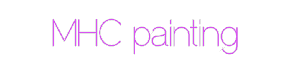 Custom Neon: MHC painting