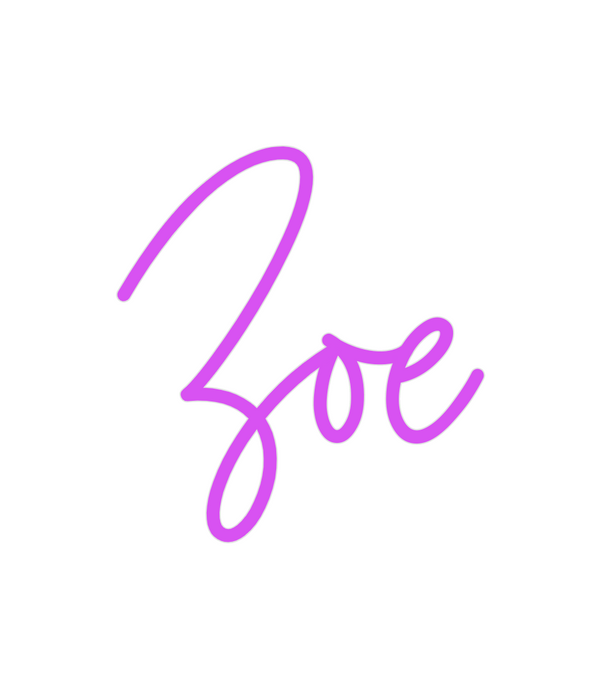 Custom Neon: Zoe