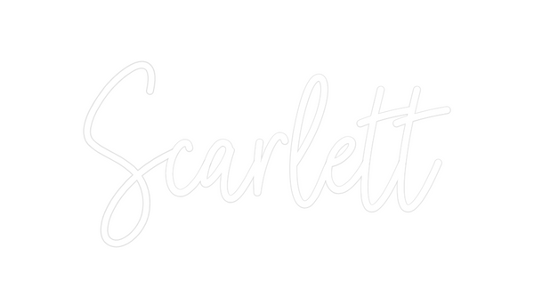 Custom Neon: Scarlett