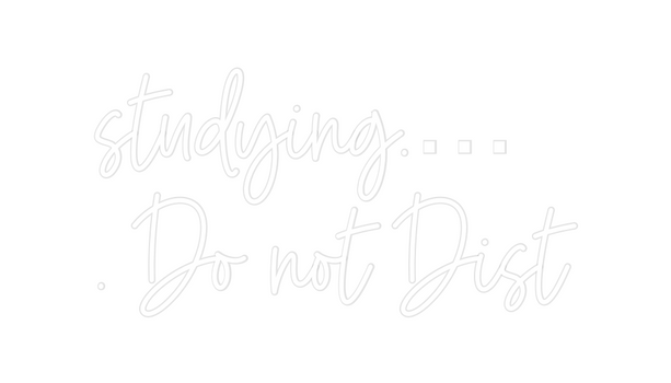 Custom Neon: studying.…
. ...