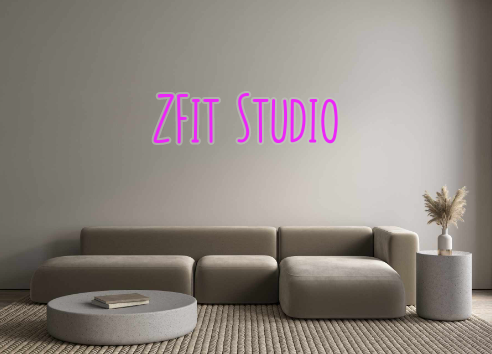 Custom Neon: ZFit Studio