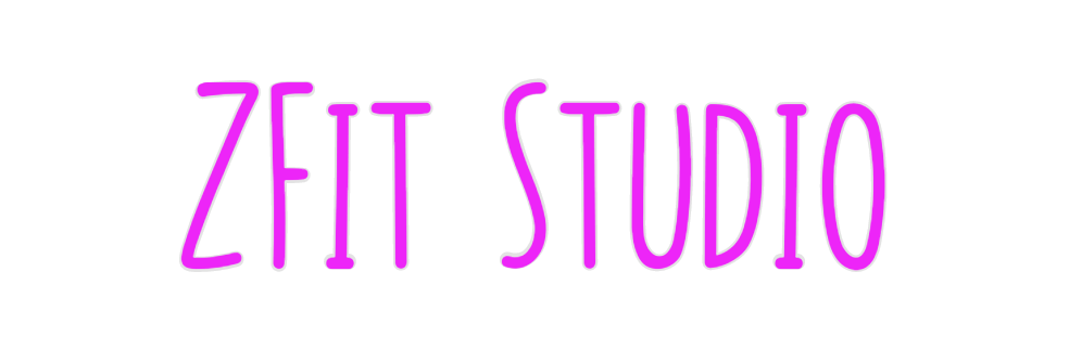 Custom Neon: ZFit Studio