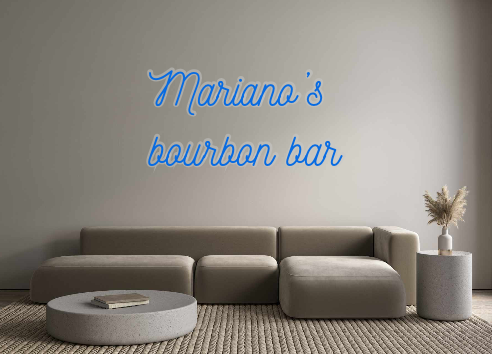 Custom Neon: Mariano’s
bou...