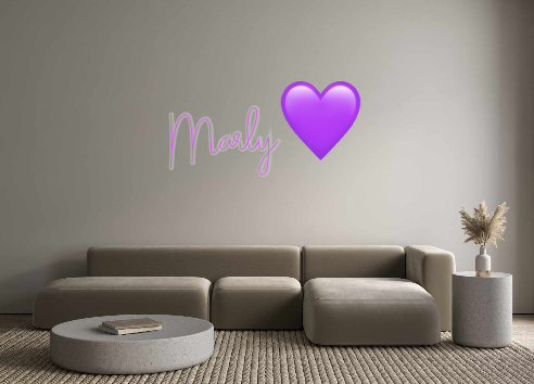 Custom Neon: Marly💜