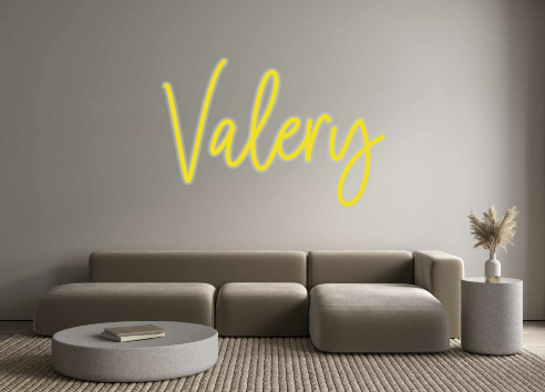 Custom Neon: Valery